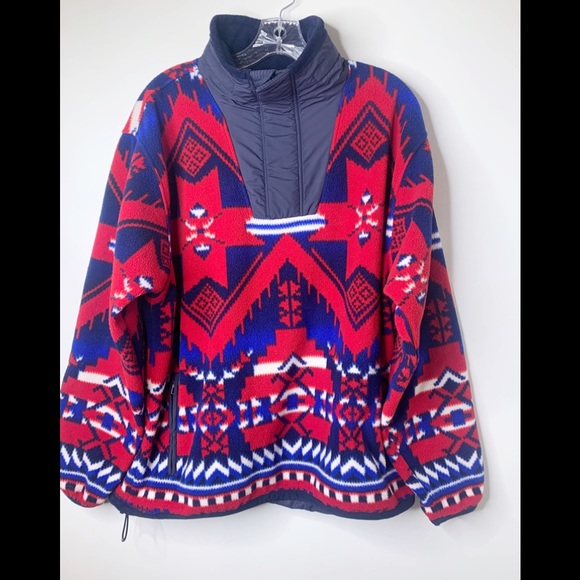 Polo Ralph Lauren Other - Polo Ralph Lauren Navajo print fleece pullover